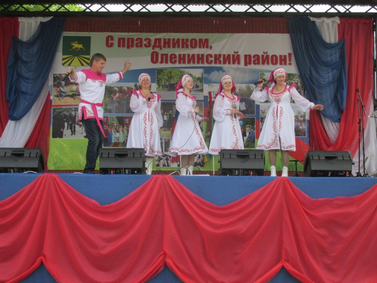 В Оленино «День района» прошел без намека на призрак «майдана»