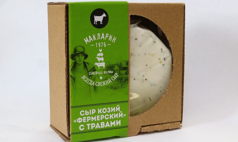 Козий сыр МАКЛАРИН пользуется популярностью у покупателей