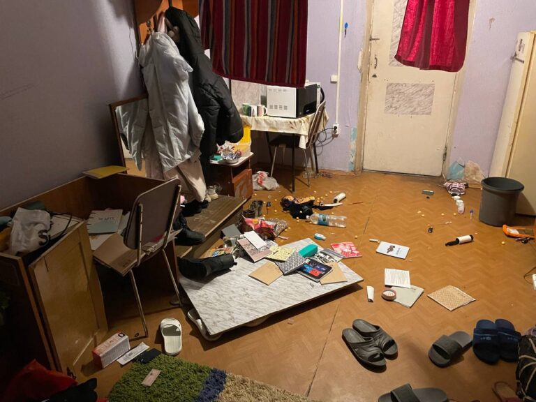 Поножовщина в общежитие